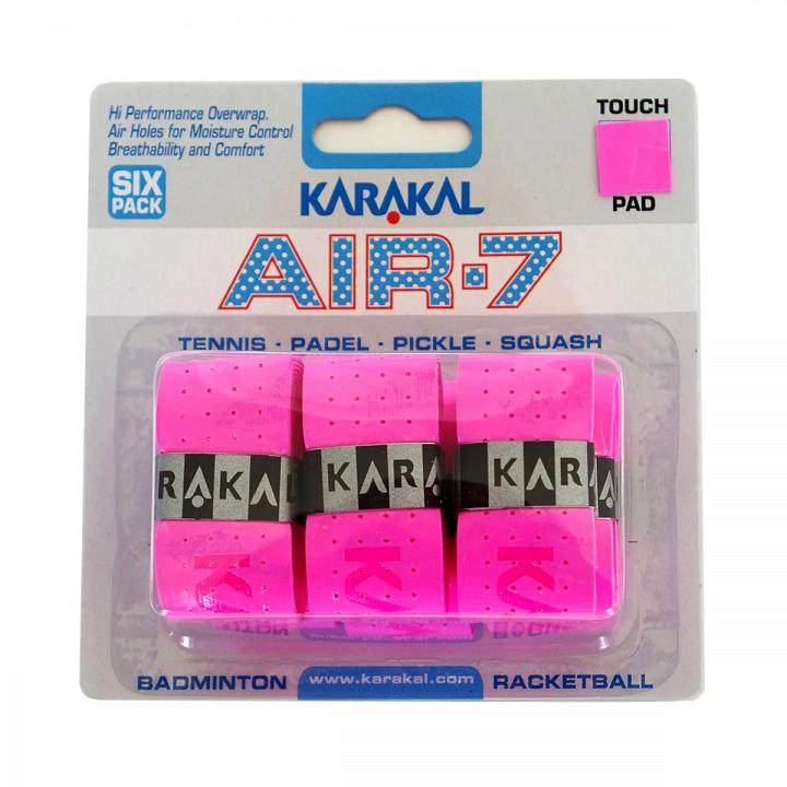 Karakal Air-7 Overgrip 6Pack Pink